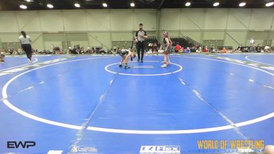 75 lbs Rr Rnd 5 - Aspyn Marple, SOTM OK K-6 2 vs Emeree Calkins, Mat Union Misfits K-6