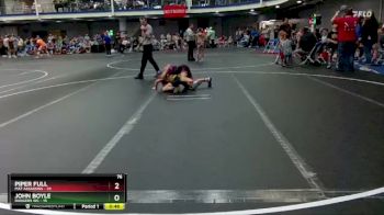76 lbs Round 6 (8 Team) - Piper Full, Mat Assassins vs John Boyle, Rangers WC