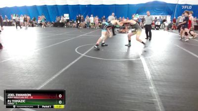 150 lbs Round 3 (8 Team) - Joel Swanson, Noke Wrestling RTC vs Pj Tomazic, FORGE