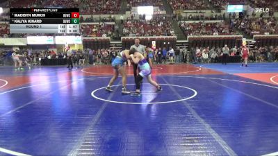 165 lbs Round 1 - Madisyn Murch, Glasgow Wrestling Club vs Kaliya Kinard, Mine Yard Dogs Wrestling Club