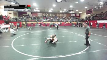144 lbs Semifinal - Michael McArthur, Canyon Ridge vs Jax Mescher, Bishop Kelly High School