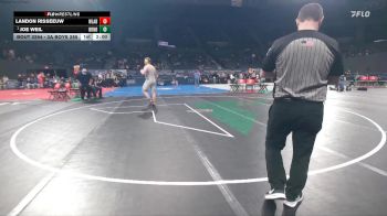 3A Boys 285 lbs 1st Place Match - Joe Weil, Burns Boys vs Landon Risseeuw, Willamina Boys