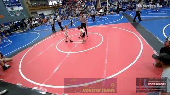 52 lbs Rr Rnd 2 - Kutter Taylor, Powerhouse Wrestling vs Owen Green, Team Conquer Wrestling