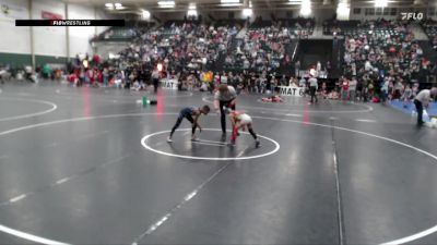 64 lbs 1st Place Match - Beau Beltran, Team Garcia vs Treshaun Nelson, Sherman Challengers