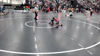49 lbs 3rd Place Match - Noah Elliott, Sherman Challengers vs Skyler Harlan, Ready RP Nationals