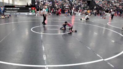 49 lbs 3rd Place Match - Noah Elliott, Sherman Challengers vs Skyler Harlan, Ready RP Nationals