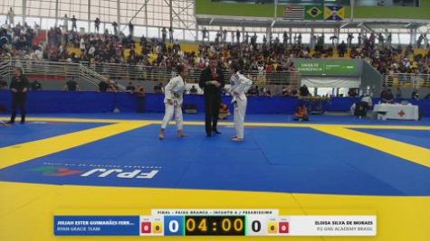 ELOISA SILVA vs JULIAH ESTER 2026 FPJJ Circuito Paulista GI Etapa 3