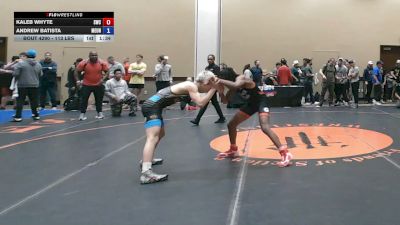 113 lbs Cons. Rd Of 32 - Kaleb Whyte, Southside Wrestling Club vs Andrew Batista, Metrowest United
