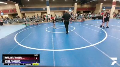 67 lbs Quarterfinal - Axel Kjeldgaard, Lake Highlands Club Wrestling vs Gaige Faulkner, Takedown-City Wrestling