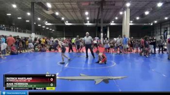 85 lbs Quarterfinal - Kade Morrison, BeastWorks Wrestling Club vs Patrick Martland, NC Wrestling Factory