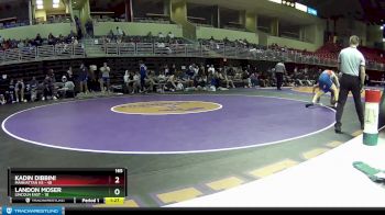 165 lbs Round 4 (6 Team) - Landon Moser, Lincoln East vs Kadin Dibbini, Manhattan HS