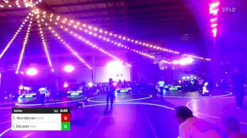 62 lbs 3rd Place - Trenton Wurdeman, Unattached vs Izaias DeLeon, Independent