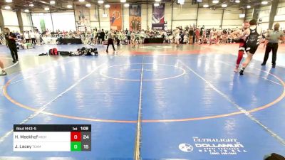 170 lbs Rr Rnd 2 - Harris Meekhof, Michigan Grapplers Orange vs Jimmy Lacey, Team Iron Bear