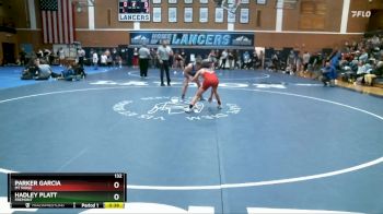 132 lbs Cons. Semi - Hadley Platt, Fremont vs Parker Garcia, Mt Ridge