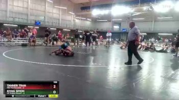 106 lbs Placement Matches (16 Team) - Kiyan Simon, MF Purge Black vs Tanner Tran, Mid TN Maulers