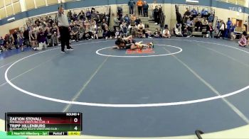 78 lbs Round 4 (10 Team) - Tripp Hillenburg, Bloomington South Wrestling Club vs Zae`ion Stovall, Mishawaka Wrestling Club