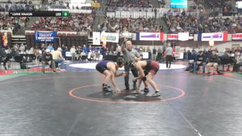 A - 157 lbs Champ. Round 1 - Brandon Saltzman, Hamilton vs Luke Knaub, Laurel