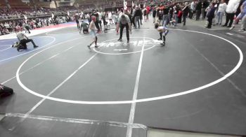 74 lbs Quarterfinal - Asa Mann, Black Fox Wrestling Academy vs Matthew Berry, Widefield WC