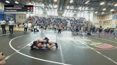 132 lbs Champ. Round 1 - Joe Olmayan, Buchholz vs Andrew Schleman, Caveman