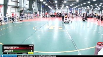 96 lbs Rd# 7- 10:45am Saturday Final Pool - Dominic Esposito, Maryland Black vs Chris Metz, Minion Green