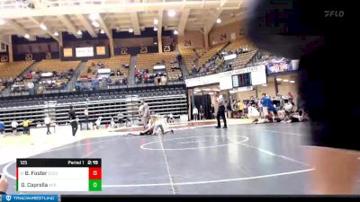 125 lbs Quarterfinal - Brady Foster, Cloud County Community College vs Gavin Caprella, Air Force Prep