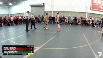 162-169 lbs Round 1 - Laylah Mitchell, Amherst Wrestling Club vs Faith Morrow, Reel Wrestling Club