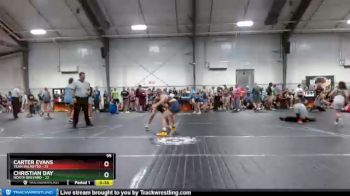 95 lbs Round 1 (6 Team) - Carter Evans, Team Palmetto vs Christian Day, North Brevard