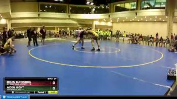 182 lbs Round 5 (10 Team) - Brian Burburija, D1 Wrestling Academy vs Aiden Hight, Yeti Wrestling