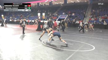 157 lbs Round Of 32 - Emmanuel Tolkoff, Brookline vs Michael Canada, Chelmsford