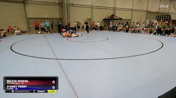 145 lbs Round 1 (8 Team) - Belicia Manuel, Michigan Blue vs Sydney Perry, Illinois