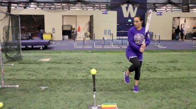 Jenn Salling Hitting Technique: Knee To Knob Drill