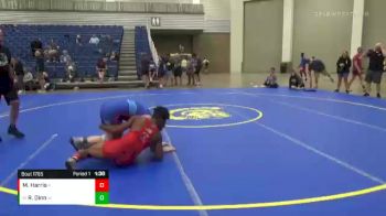 155 lbs Cons. Round 4 - Robert Dinn, Western Wrestling Club vs Malachia Harris, Trinty Shamrocks (Ky)