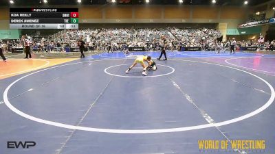 55 lbs Round Of 16 - Koa Reilly, Damonte vs Derek Jimenez, The Valley Wrestling Club