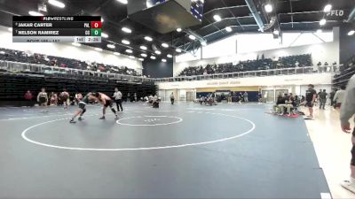 197 lbs Semifinal - Jakar Carter, Palomar College vs Nelson Ramirez, Cerritos College