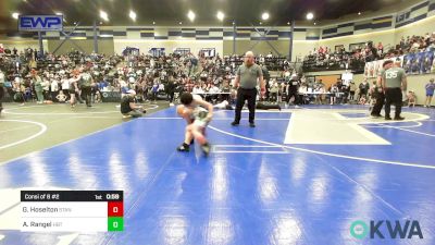 58 lbs Consi Of 8 #2 - Gordon Hoselton, Standfast OKC vs Axton Rangel, HBT Grapplers