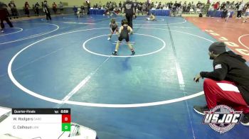 55 lbs Quarterfinal - Wyatt Rodgers, Cardinal Wrestling Club vs Caden Calhoun, Lions Wrestling Academy