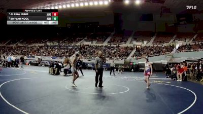 114-D2 5th Place Match - Alaina Jaime, Antelope Union High School vs Skylar Kool, American Leadership Academy - Anthem South