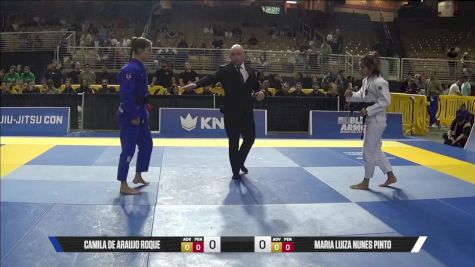 Maria Luiza Nunes Pinto vs Camila De Araujo Roque 2025 Pan Jiu Jitsu IBJJF Championship