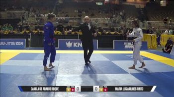 Maria Luiza Nunes Pinto vs Camila De Araujo Roque 2025 Pan Jiu Jitsu IBJJF Championship