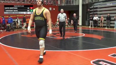 285 lbs Champ. Round 1 - Jaryn Sertterh, Iowa City, Liberty vs Anthony Keys, Cedar Rapids Kennedy