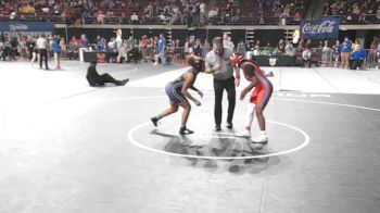 G 132 lbs Champ. Round 2 - Jenysis Dorsey, Woodlawn - B.r. Girls vs Chloe Green, Broadmoor Girls