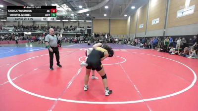 126 lbs Consi Of 8 #2 - Kamila Vizcinesk, Arlington vs Cristel Miguel, Amity