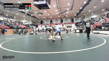 105 lbs Semifinal - Temperance Reddin, Tecumseh HS Girls vs Jaragua Calderon, Har-Ber