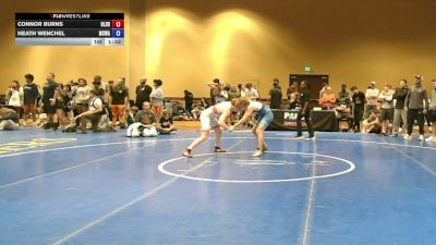 126 lbs Cons. Rd Of 16 - Connor Burns, Black Sheep vs Heath Wenchel, MSWA