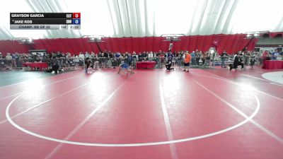 144 lbs Champ. Rd Of 32 - Grayson Garcia, Elite vs Jake Kos, Super D Wrestling