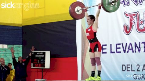 Hayley Reichardt (48) Earns Three Silver Medals At 2017 IWF Junior Pan Ams