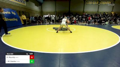 178 lbs Round Of 32 - Ryker Roundy, Davis (UT) vs Matthew Gazda, Chandler (AZ)