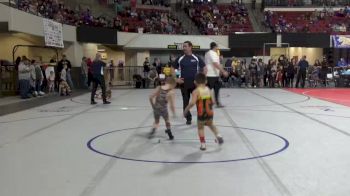 52 lbs Cons. Round 2 - Owen Desch, Cabinet Mountain Elite vs Azekial Najar, Billings Wrestling Club