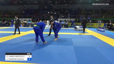 REDA HAMED MEBTOUCHE vs VINICIUS FERREIRA GAZOLA 2022 European Jiu-Jitsu IBJJF Championship