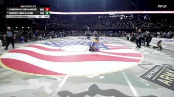 Cons. Round 1 - Patrick Iron Cloud, Todd County vs Langdon Klinkhammer, West Central